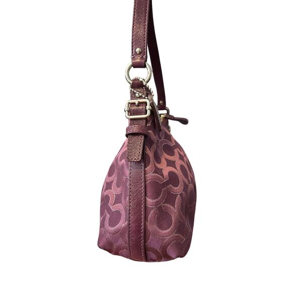 Coach Purple Signature Y2K Mini Shoulder Bag - Picture 5 of 6